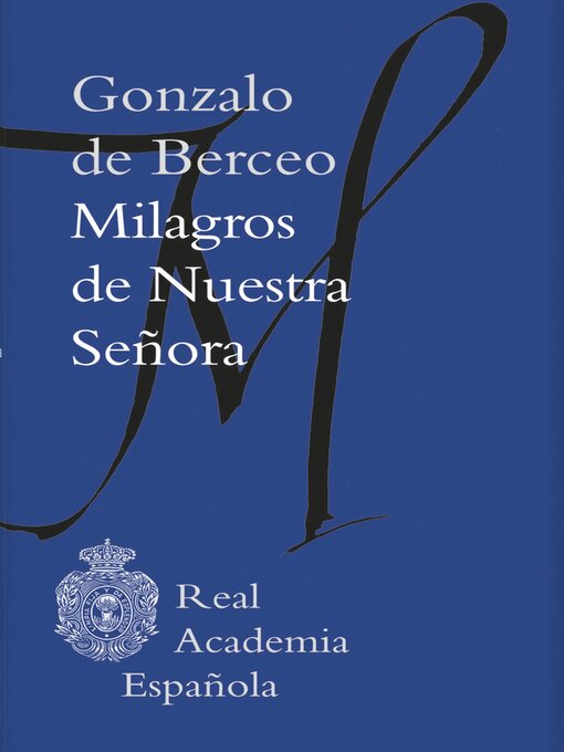 Title details for Milagros de Nuestra Señora (Adobe PDF) by Gonzalo de Berceo - Available